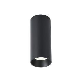DL350314  Eos 10 Triac Dimmable, Tridonic 10W 716lm 3000K ,12°, Black & Black, Surface LED Spotlight, Push Fit Fast Connector, IP20, 5yrs Warranty